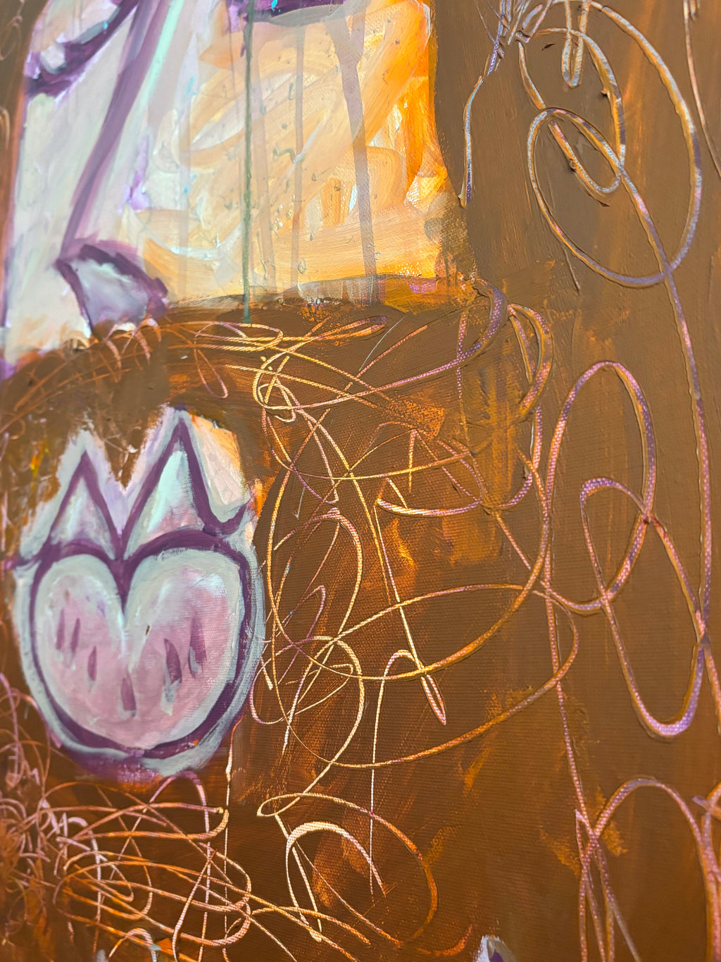 KING OF KINGS — Studio Shot | Cloud Kent Spiritual Painting