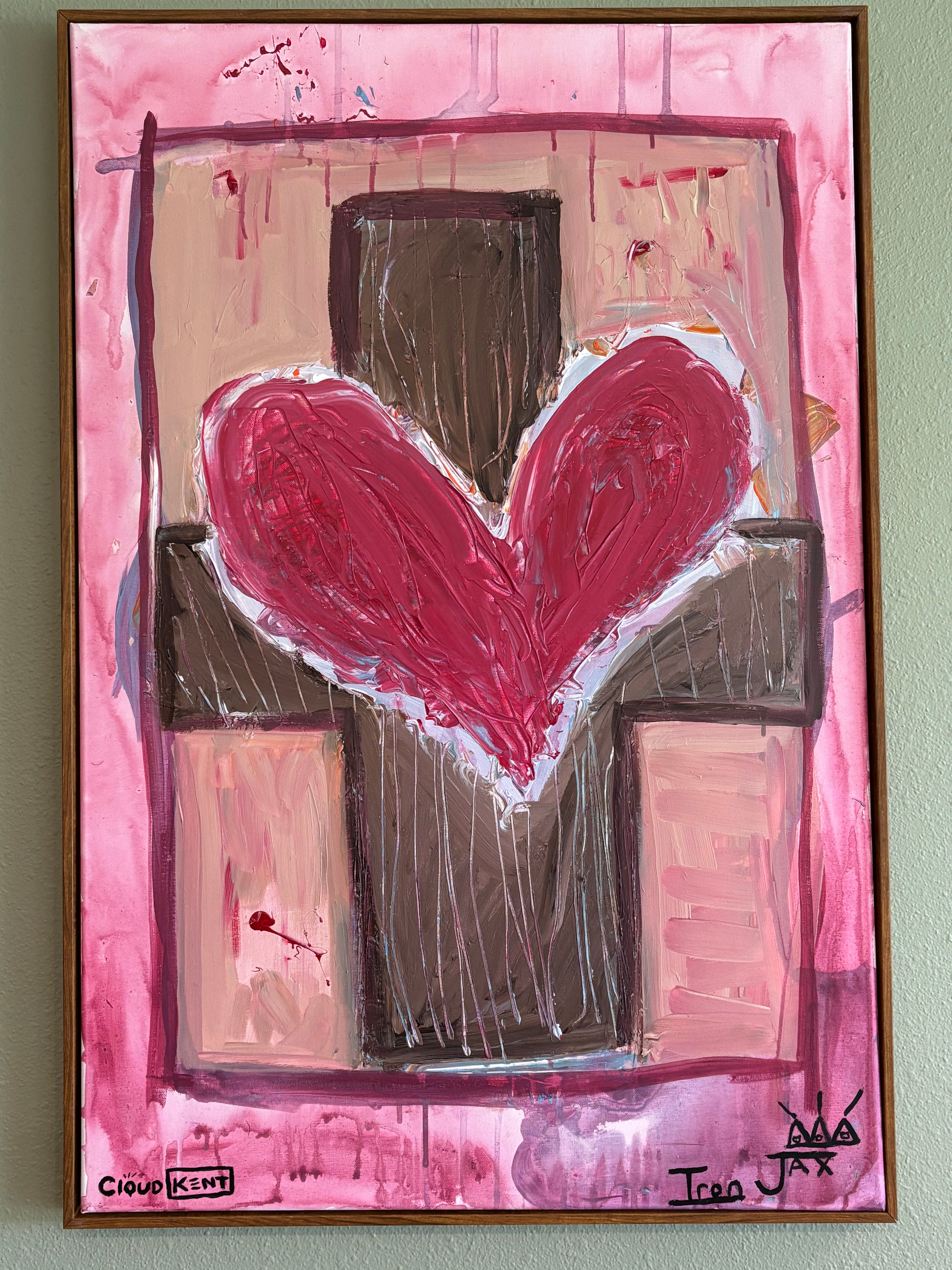 KING OF KINGS — Full View | Cloud Kent Jesus Painting