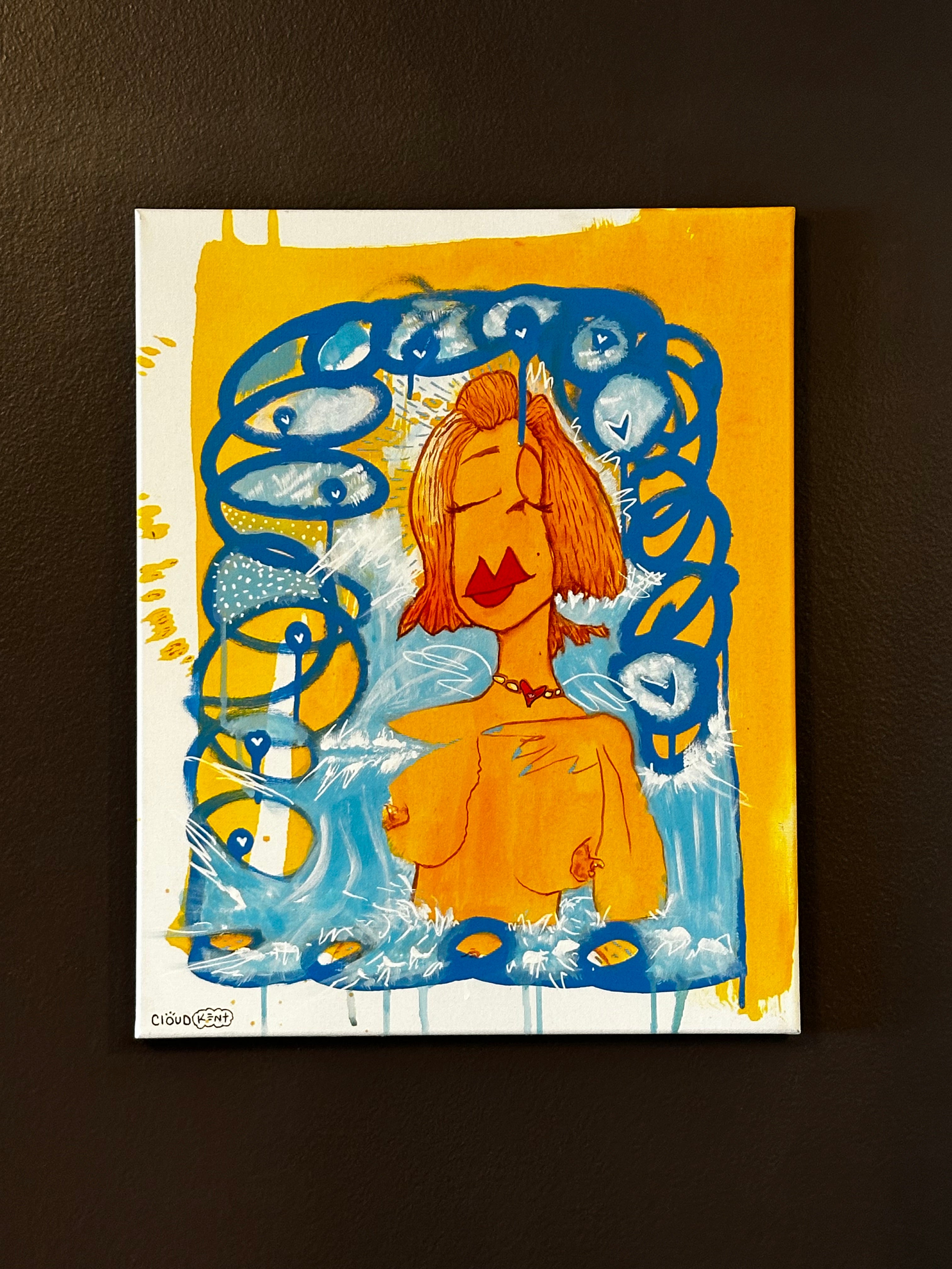 MOTHER LUV — Original Painting by Cloud Kent | Spiritual Neo-Pop Expressionism